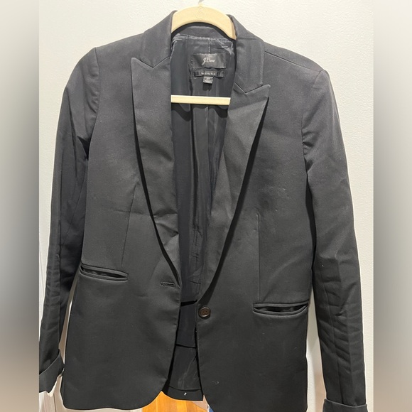 J. Crew Jackets & Blazers - J Crew black blazer size 2 Tall